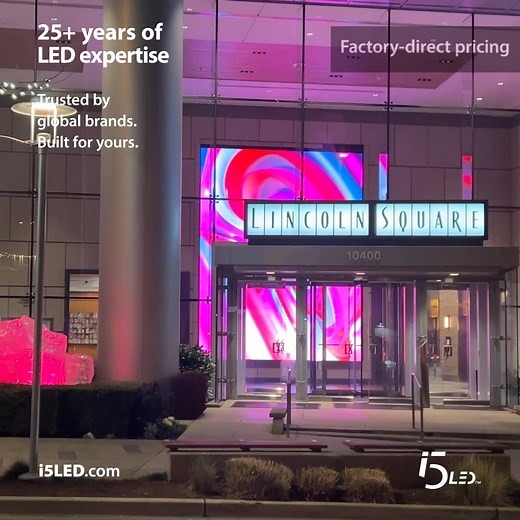 Increase Sales with direct-view LED | i5LED