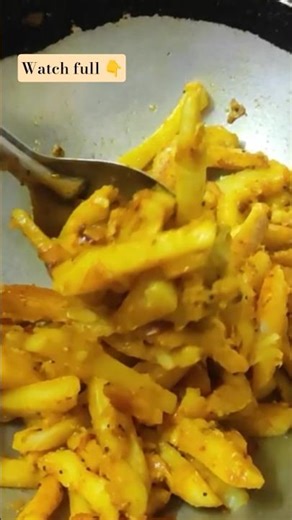 Fried Arbi Aloo recipe #shorts