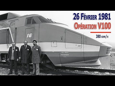 TGV : Le record du monde de vitesse sur Rail de 1981
