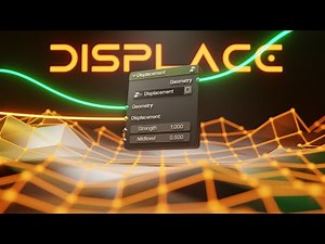 The *Right* way of Displacing Objects using GeoNodes in Blender