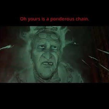 A Christmas Carol | Scrooge Meets Marley's Ghost - 4K