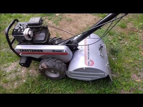 1990 Craftsman Rototiller - Made in America!