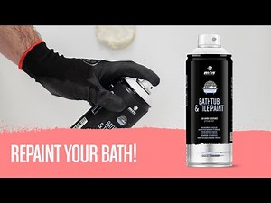 How to Paint a Bath with MTN Pro Bathtub & Tile Paint