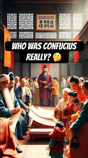 Confucius: The Man Who Changed a BILLION Lives?! 🤯 #history #philosophy #confucius