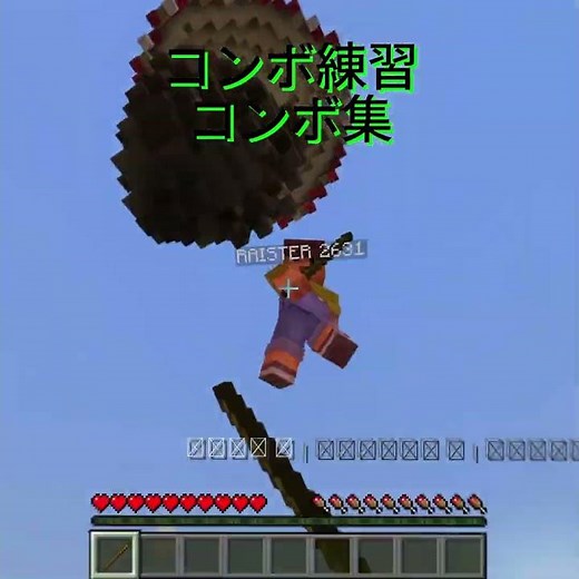 Combo Collection コンボ集【羽久斗】#Minecraft #ゲーム #統合版 #pvp #実況 #マイクラ #マインクラフト #zeqapvp #zeqa #combo