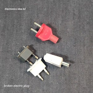 broken electric plugs hack | Electronics idea bd