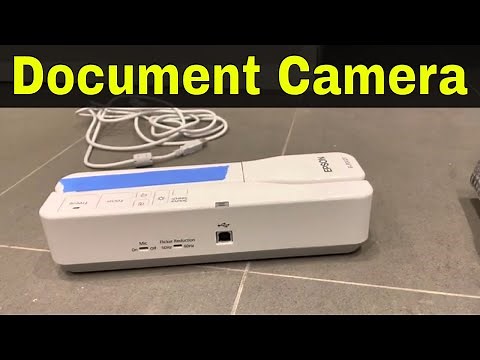 How To Use A Document Camera-Tutorial-And How To Connect It