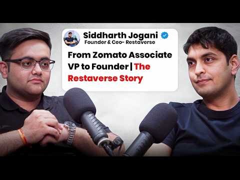 From Zomato Associate VP to Startup Founder | The Rise of Restaverse in India’s Restaurant Industry