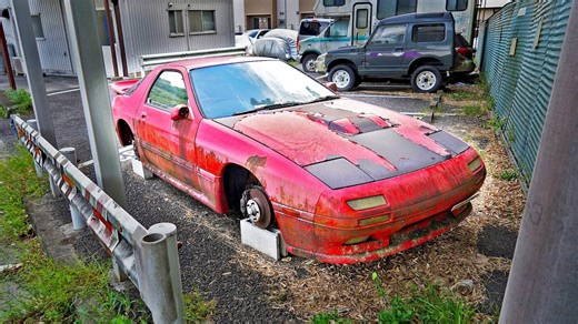 The sad reality of abandoned cars in Japan