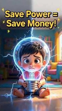 Morya’s BIG Electricity Mistake! ⚡ Kids Learn to Save Power #SaveEnergy#SaveElectricity#GoodHabits