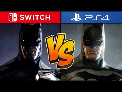 Batman Arkham Trilogy Graphics Comparison (Switch vs Everything Else)
