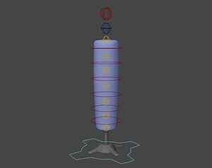 Punching Bag Blender Rig by NikolaySautin