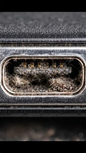 Micro Usb Charging Port Cleaning #asmr