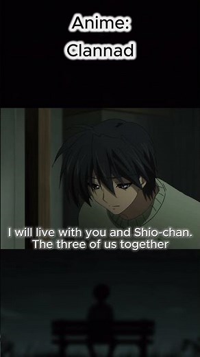 Clannad: Nagisa and Tomoya #anime #animeedits #clannadafterstory