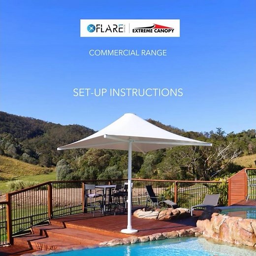 Extreme Canopy - 300 PVC Series Outdoor Commercial Umbrella