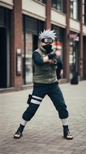 Kakashi Dancing with the song of asakoda