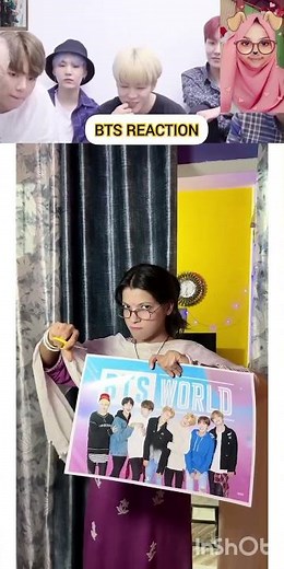 BTS REACTION 🤣 #bts #btsreaccionaa #btsreaction #btsvlivetoday #kpopreaction