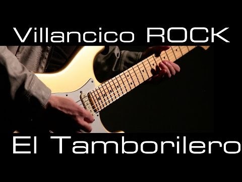 Villancico ROCK - El Tamborilero en guitarra eléctrica - Niño del Tambor