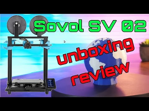 Sovol SV02 Dual Extruders - unboxing, review und Test