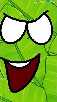 The Touchy Leaf Planet! | #aumsum #kids #shorts