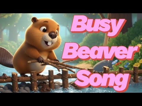 "Busy Beaver Song 🦫 Kids Dance & Sing Along!"