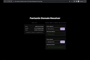 Fantastic Domain Resolver