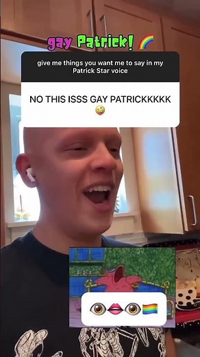 Fans Make Me Say CRAZY Things In My Patrick Voice 😂⭐️ #comedy #funny #patrick #spongebob