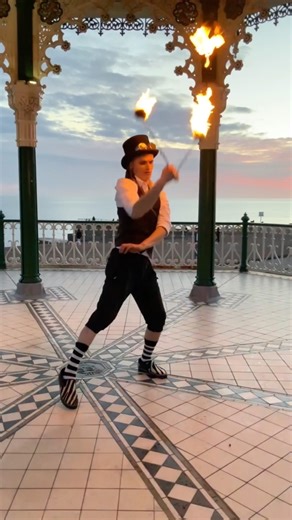 Arcanic on Instagram: "Check out these super cool fire poi moves from Lex! 🔥 #FirePoi #PoiSpinning #FirePerformance #ArcanicEvents"