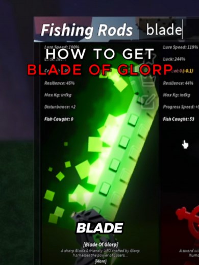 How to Get Blade of Glorp Rod in Fisch Roblox #fisch #roblox | roblóx