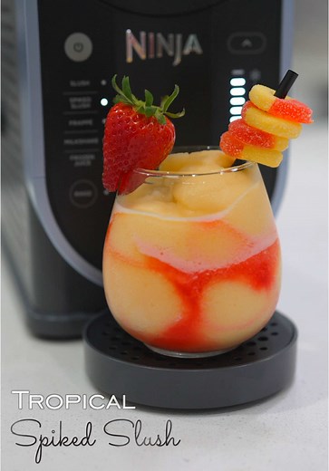 Tropical Spiked Slush: Refreshing Drink Recipe