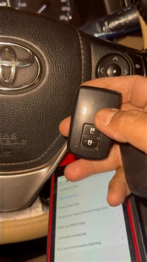 TOYOTA✅#rav4🥰#smartkey#remote #car #youtubeshorts #viral