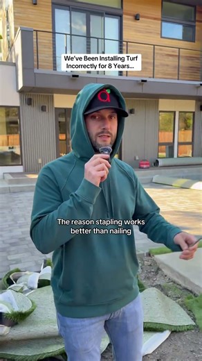 We’ve Been Installing Turf Wrong For 8 Years… #Shorts