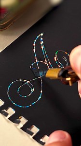 Ornate letter A | Made by Edgar