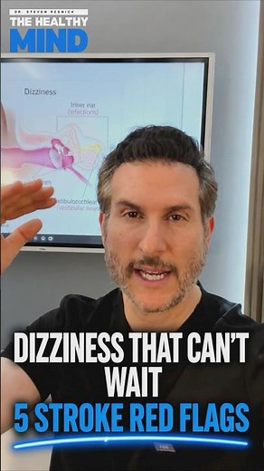 5 Dizziness Red Flags You Should Never Ignore #Dizziness #StrokeSymptoms #Neurology
