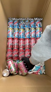 🍉🦈Let’s pack Dean’s MONSTROUS MTN DEW ORDER!🦈🍉 #reels #asmr #satisfying #explorepage #packingorders | Poppin Candy