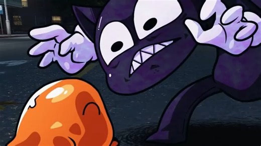 Cartoon Cat Vs SCP- 999