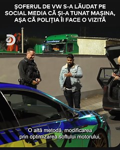 S-a lăudat că și-a tunat mașina, de la 300 la 400 de cai putere, iar poliția din Germania ia foarte în serios acest tip de activitate. #viteza #politie #drum #sofer #masina #speed #germany #police #road #drive | Discovery România