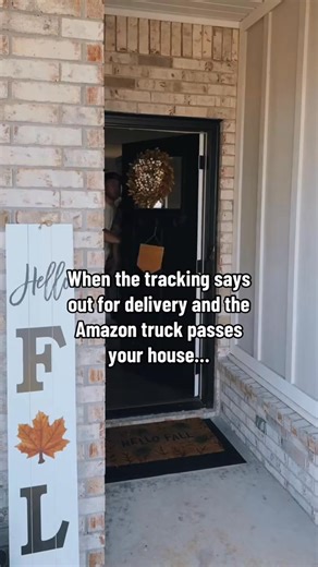 Why do they always do this😩 #amazontruck #dadandson #outfordelivery #home #amazon #tracking #dadsoftiktok #fyp #viral #husbandsoftiktok #comedy #relatable #package #delivery | Jonah Bolona