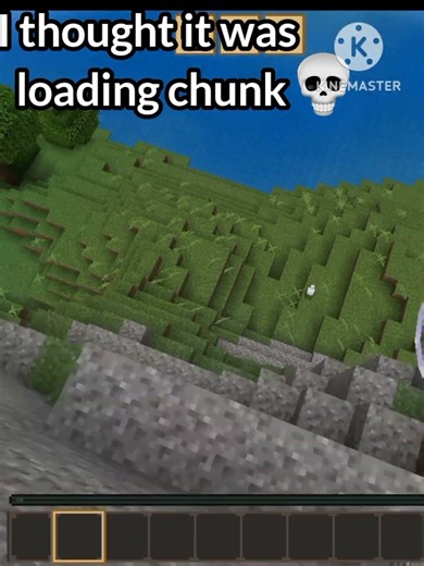 I think it's loading chunk #memes #minecraft