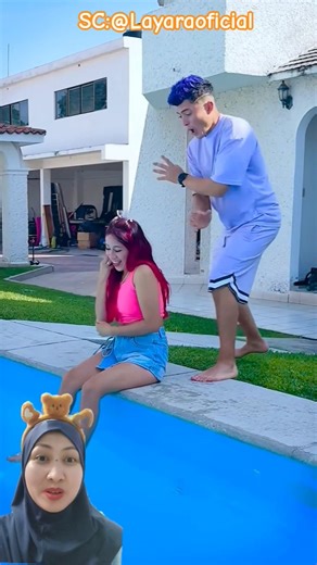 The trick to split the ocean 🌊🌊🏊 #shortvideo #funny #short