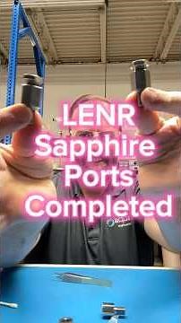 LENR Sonoluminescence Reactor’s Sapphire Windows