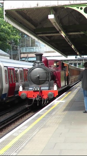 Exploring London's Historical Steam Train on the Underground
