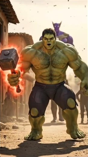 hulk vs devil 👿😈 #hulk #avengers #marvel #funny #animation #youtubeshorts