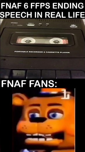 FNAF 6 FFPS ENDING SPEECH IN REAL LIFE