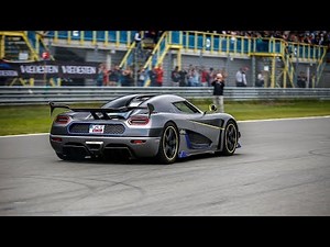 Koenigsegg Agera RS Prototype - LOUD Accelerations on Track !
