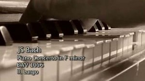 Bach: Piano Concerto No. 5