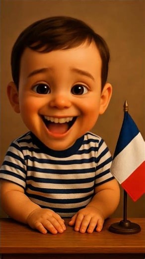 👶🇫🇷 Baby France Challenge | Bébé France #baby #shorts