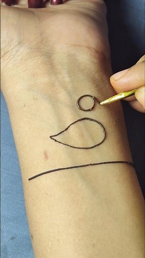 Step-by-Step Mehandi Design ✨ Henna tutorial ‪@JustMehandi‬ #mehndi #henna