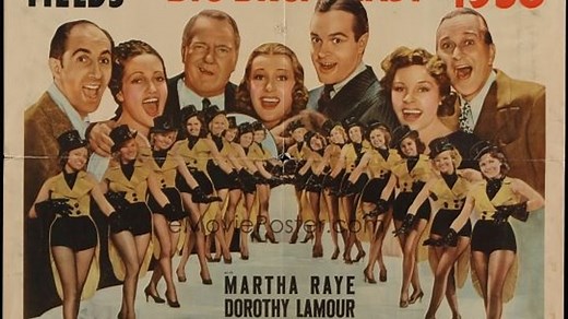 The Big Broadcast of 1938 (1938) with Dorothy Lamour, Bob Hope, W. C. Fields and Shirley Ross.