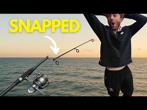 48 HOURS Fishing South Devon – Rod SNAPPED & HUGE Bass!
